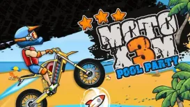 Moto X3M 5: Pool Party